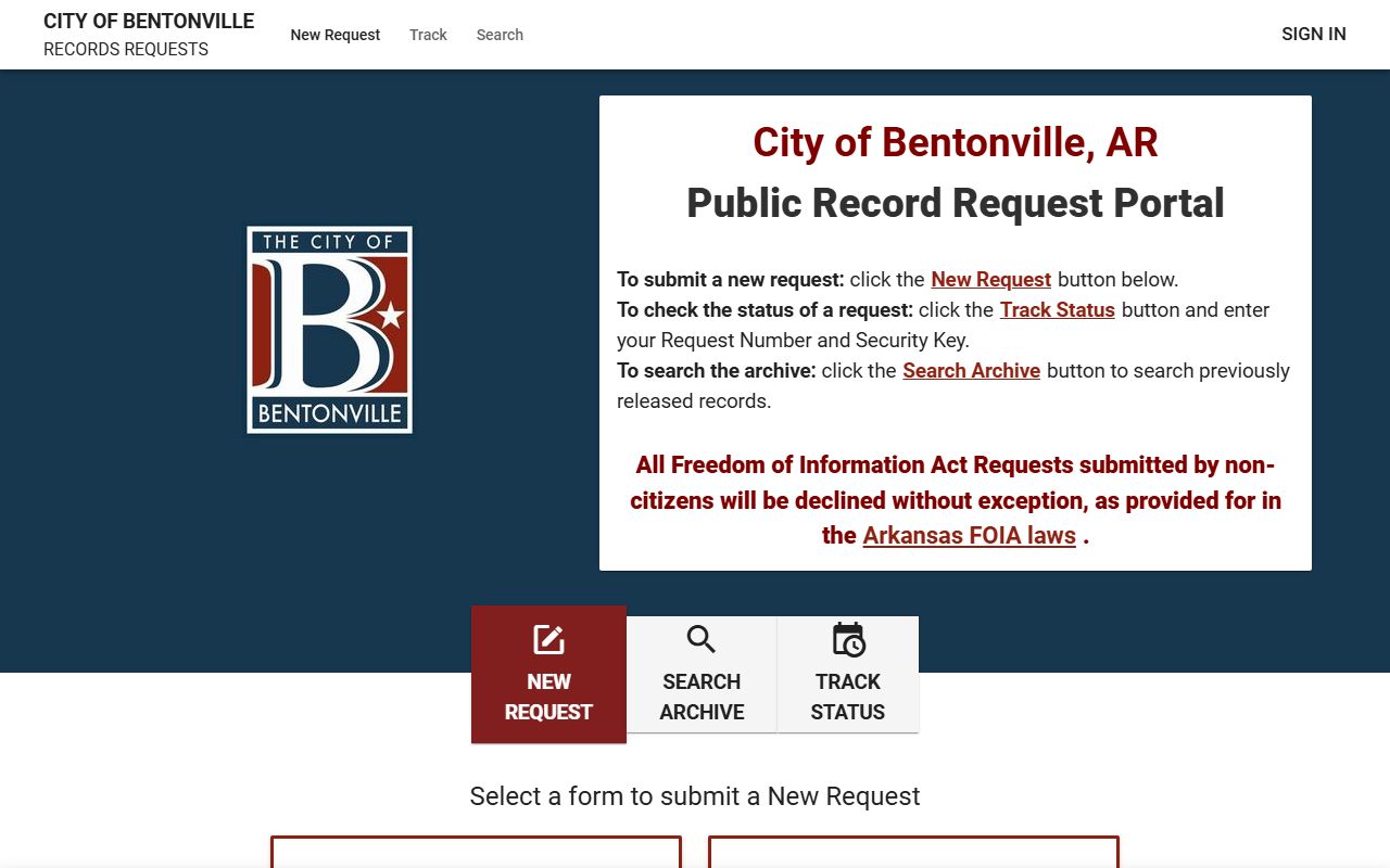 Benton County police blotter and records from Benton County FOIA Portal