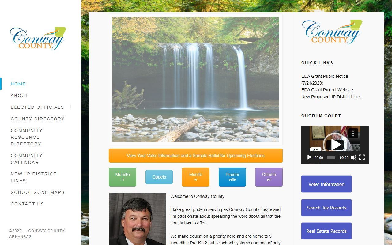 Conway County police blotter and records from Conway County Government