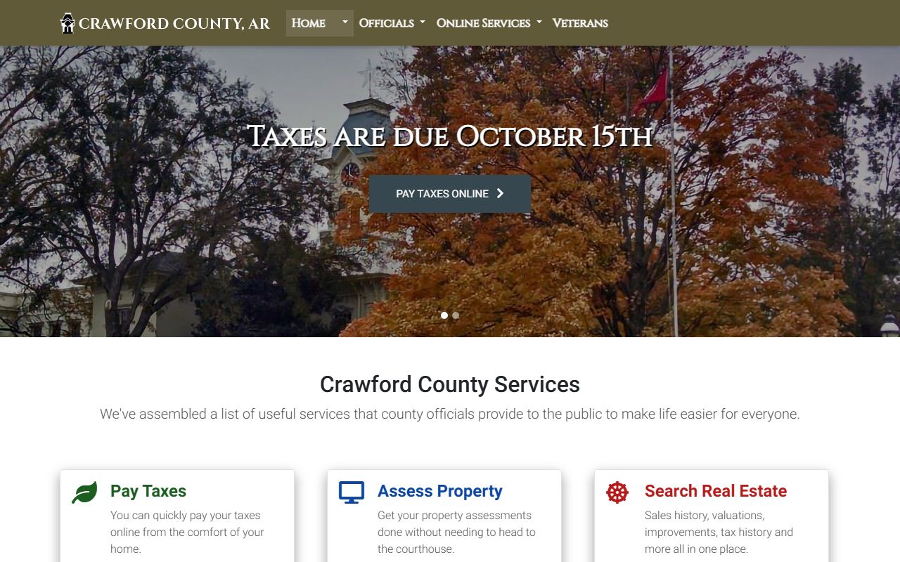 Crawford County police blotter and records from Crawford County Government