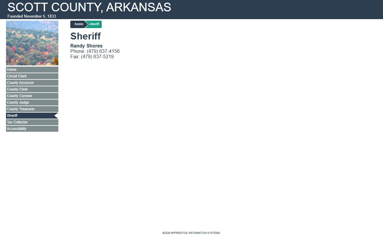 Scott County police blotter and records from Scott County Sheriff